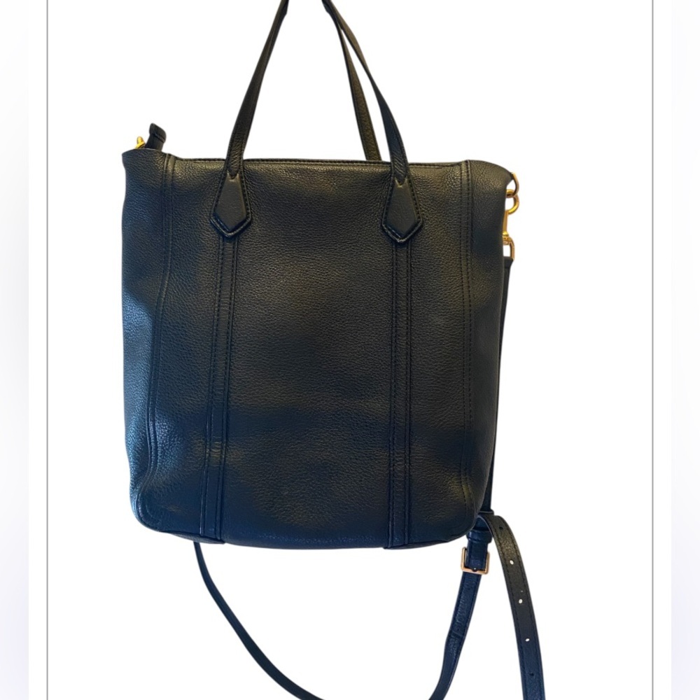 Tory Burch Black Small Perry Tote - Picture 3 of 12